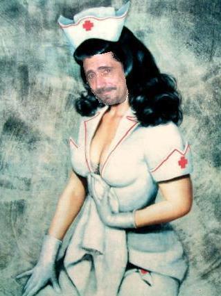 Dave's caricatures - Nurse Cuban John