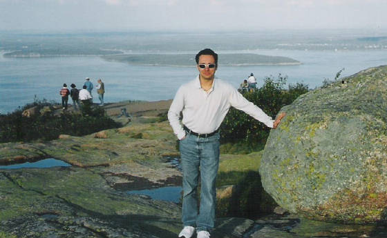 Dave travels to Arcadia Park, Maine