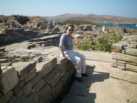 Dave travels to Delos, Greece